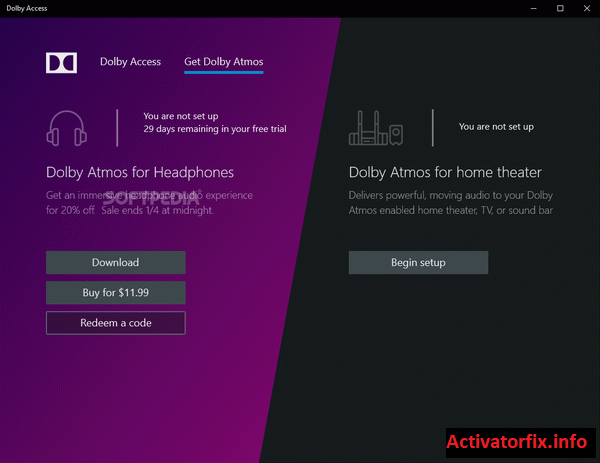 Dolby Access Crack 3.7.337.0 With Serial Key Download 2021