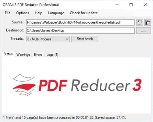 ORPALIS PDF Reducer Pro Portable